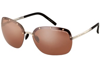 Porsche Design P8576-B Women's Brown Lens Sunglasses