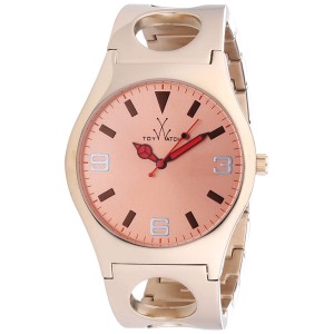 ToyWatch CU11PG Women's Cuff Pink Stainless Steel Watch