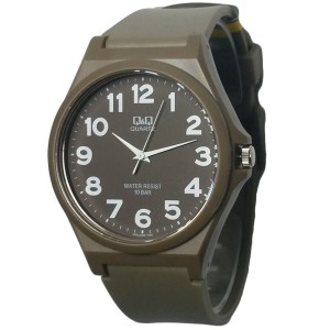 Q&Q by Citizen VR02J009Y Men's Analog Green Watch NO BOX