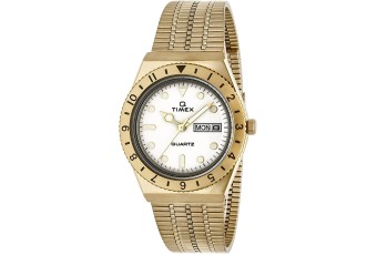 Q Timex TW2U95800 Women's Analog Watch Gold-Tone Steel Bracelet